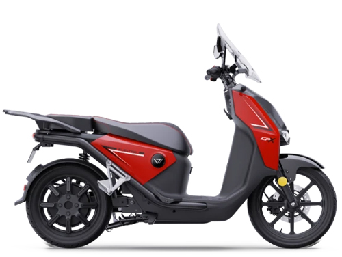Vmoto CPx electric maxi scooter, side view